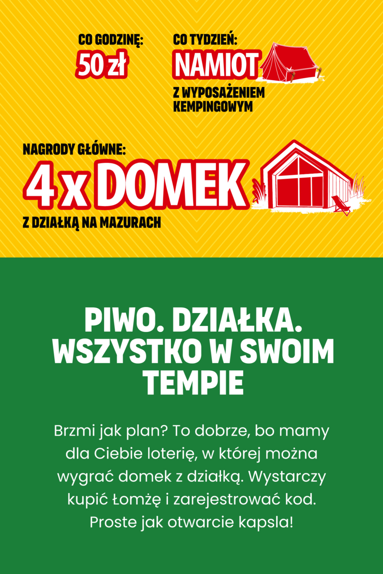 przed rozpoczęciem loterii